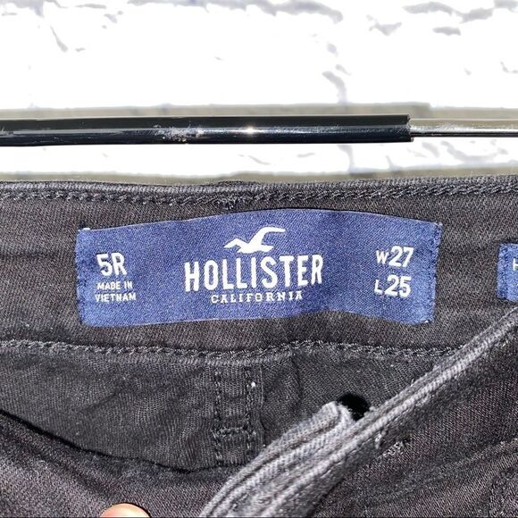 Hollister hi rise jean legging crop sz 5R W27 L25 - Picture 5 of 9